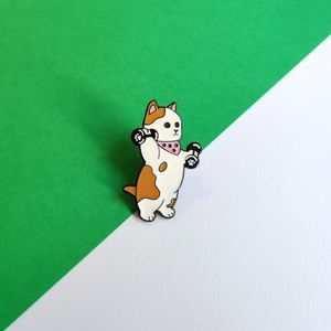BOGO | Kitten Exercising Pin